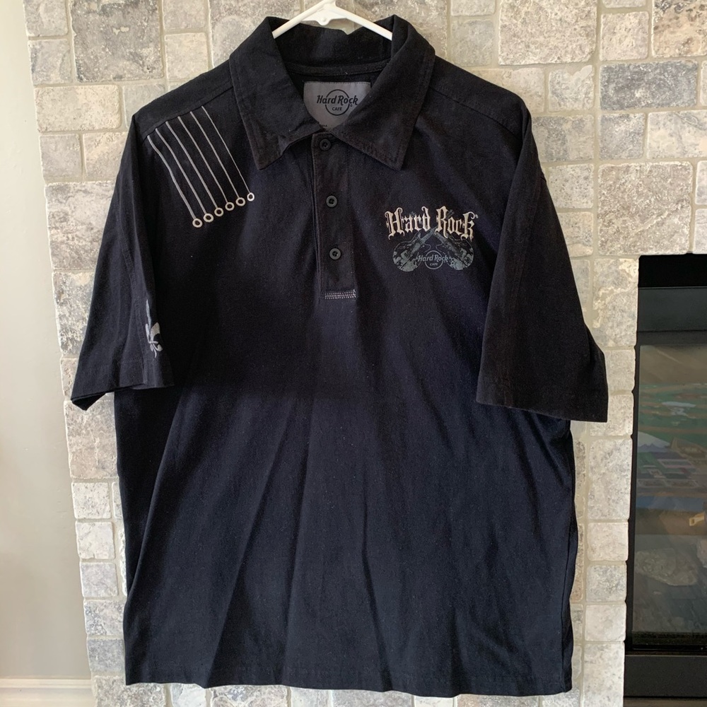 Men’s Hard Rock hotel polo- New York